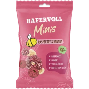 Bio Minis Raspberry & Banana 65g